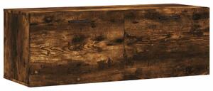 Dulap de perete, stejar fumuriu, 100x36,5x35 cm, lemn prelucrat