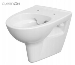 Cersanit Parva CleanOn, vas WC montat pe perete fără scaun, alb, K27-061