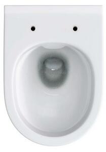 Cersanit Zen, vas de toaletă suspendat CleanOn 50x36x37 cm cu scaun cu cădere lent, alb, S701-428