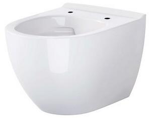 Cersanit Zen, vas de toaletă suspendat CleanOn 50x36x37 cm cu scaun cu cădere lent, alb, S701-428