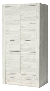 Dulap de haine Indie 01 (craft alb). 1057753