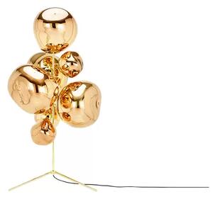 Melt Floor Chandelier Lampadar Gold/Gold - Tom Dixon