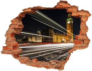 Fototapet 3D gaură în perete Big Ben, Londra