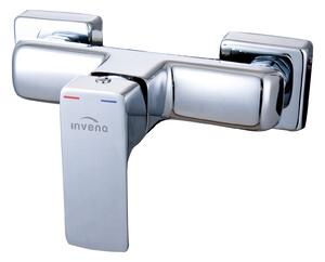 Invena Nyks, baterie de duș de perete, crom lucios, INV-BN-28-001-S