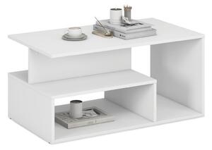 Masuta cafea IVA, alb, PAL laminat, 90x51x43 cm