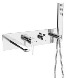 Laveo Pola, baterie de baie ascunsă cu sistem de instalare i-BOX, crom, LAV-BAP_011P
