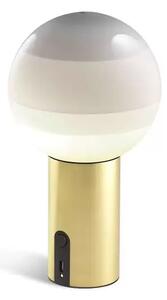 Dipping Light Portable Veioză Off-White/Brushed Brass - Marset