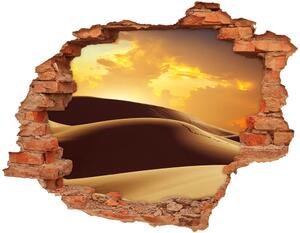 Autocolant gaură 3D cămilă Sahara