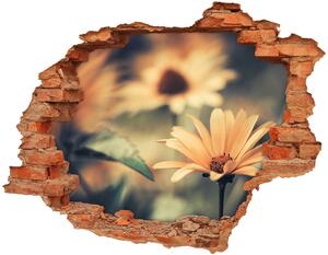 Autocolant un zid spart cu priveliște Floare de primavara