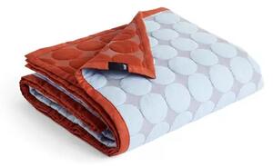 Mega Dot (Organic) Cuvertură de pat 235x245 Light Blue - Hay