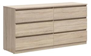 Comoda TETRIX, stejar sonoma, PAL, 150x45x76 cm
