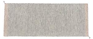 Ply Pătură rPET 200x80 Negru/Alb - Muuto