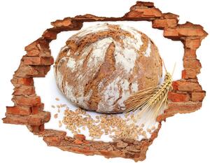 Autocolant un zid spart cu priveliște Pâine și grâu