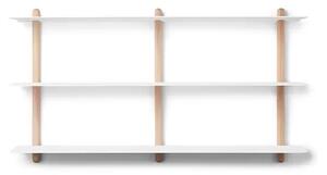 Nivo Raft Large D Deschis Stejar/Alb - GEJST
