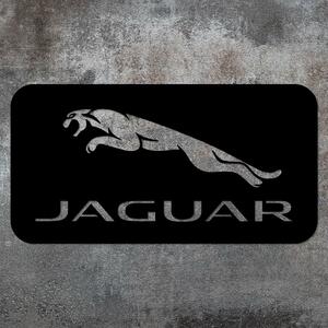 DUBLEZ | Tablou din lemn - Sigla mașinii Jaguar