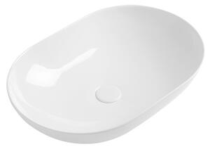 Sapho Sapho, chiuveta ceramica BALISONG 60x15x40 cm, deasupra, fara preaplin, WH080
