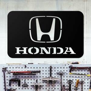 DUBLEZ | Tablou din lemn - Sigla mărcii Honda