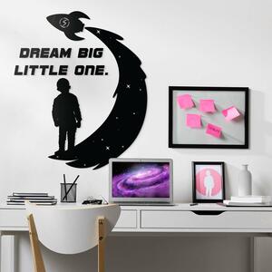 DUBLEZ | Autocolant 3D pentru camera copiilor - Dream big little one