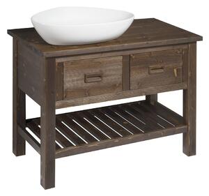 Sapho Sapho, dulap de lavoar BRAND 100x73x50cm, molid vopsit, BA101S