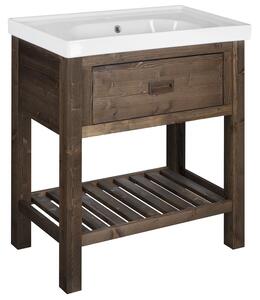 Sapho Sapho, dulap de lavoar BRAND 76x83x43cm, molid vopsit, BA088S