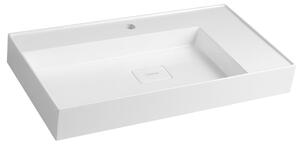 Sapho Sapho, chiuveta GODIVA 83x44cm, marmura turnata, alb, GU083L