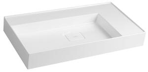 Sapho Sapho, chiuveta GODIVA 83x44cm, marmura turnata, alb, GU083L-0