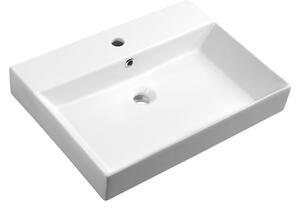 Sapho Sapho, chiuveta mobila ceramica KARE 60 60x46cm, alb, 17060