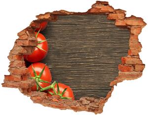 Autocolant autoadeziv gaură Tomate pe lemn