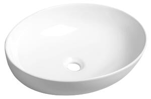 Sapho Sapho, chiuveta ceramica OFELIE 52x13x40 cm, deasupra, AR433