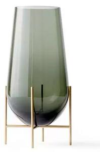 Echasse Vaza Large Smoke/Brushed Brass - Audo Copenhagen