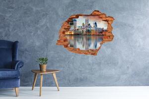 Autocolant de perete gaură 3D Londra panorama