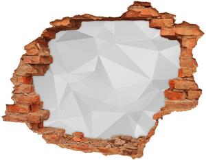 Autocolant un zid spart cu priveliște Zid spart cu reflecție