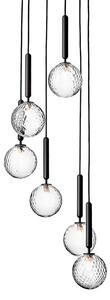 Miira 6 Candelabru Rock Grey/Optic Clear - Nuura