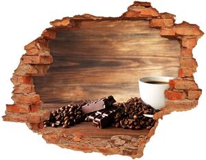 Autocolant autoadeziv gaură Cafea si ciocolata