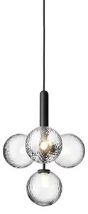 Miira 4 Candelabru Rock Grey/Optic Clear - Nuura