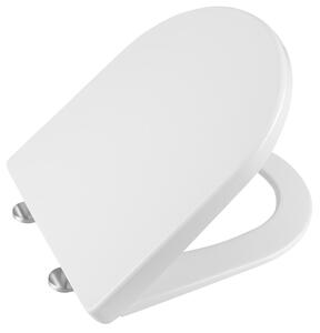 Sapho Sapho, scaun toaleta TURKU, Soft Close, alb