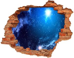 Autocolant un zid spart cu priveliște Nebuloasă