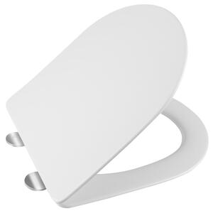 Sapho Sapho, scaun de toaletă PACO, SLIM Soft Close, Easy Take, alb, PCS1012