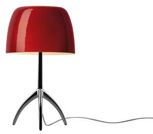 Lumiere Piccola Veioză E14 Black Chrome/Cherry - Foscarini