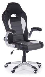 Fotoliu de birou Tech Plus, negru/gri