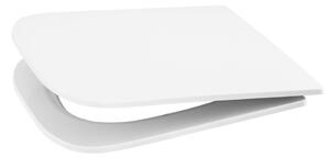 Gamma Venice, scaun toaleta 435x362mm din duroplast cu inchidere lenta, alb, GMA-VENICE
