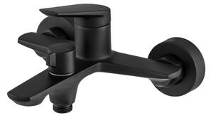 Gamma Evo, baterie de baie de perete, negru mat, GMA-BEW-BK