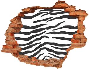 Autocolant autoadeziv gaură fundal Zebra
