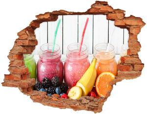 Autocolant un zid spart cu priveliște piureuri de fructe
