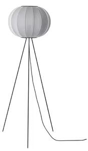 Knit-Wit 45 Round Lampadar High Silver - Made By Hand