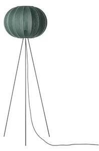 Knit-Wit 45 Round Lampadar High Tweed Green - Made By Hand