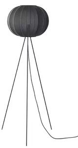 Knit-Wit 45 Round Lampadar High Black - Made By Hand