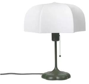 Poem Veioză White/Grass Green - Ferm Living
