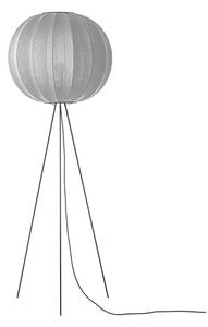 Knit-Wit 60 Round Lampadar High Silver - Made By Hand