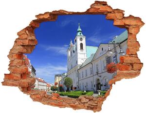 Autocolant 3D gaura cu priveliște Rzeszow Polonia